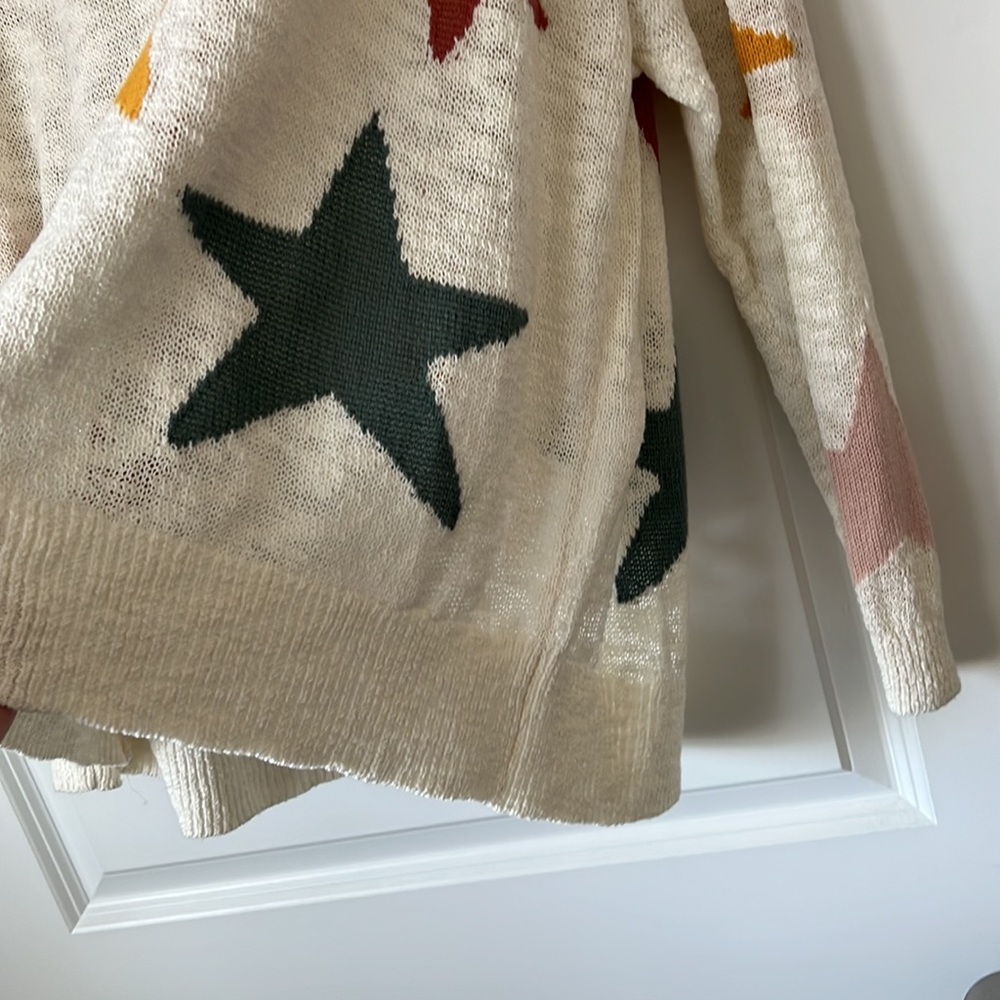 LOU & GREY Multi-color Star Lightweight Sweater - Picture 3 of 5